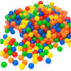 Beste Kugelbäder 250 bunte Bälle für Bällebad 5,5cm Babybälle Plastikbälle Baby Spielbälle