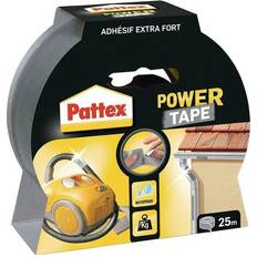 Pattex Materiali da costruzione Pattex Gewebeband Power-Tape Silber-Grau 25 m L 25 m B 50 mm Rolle Imprägniertes