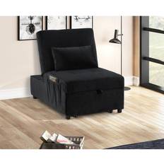 Best Master Furniture Lounge Chairs Best Master Furniture Barons Black Lounge Chair