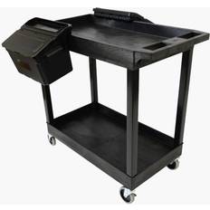 Casters Shelving Systems Luxor Tub Cart -Two Cart Shelving System