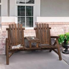 Patio Furniture OutSunny Wood Adirondack