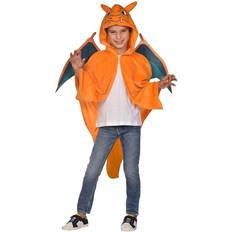 Amscan déguisement pokémon dracaufeu cape orange enfant 3/7 ans orange 9909057