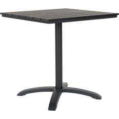 Ulkoilmaravintolan Pöydät House Nordic Chicago Ruokapöytä 70 x 70 cm Harmaa Musta