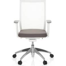 hjh OFFICE Proffs Aspen White 4 Steg Kontorsstol
