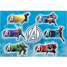 Wanddekor Komar Wandtattoo Avengers Plates