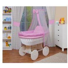 La Forêt Ensembles de lit WALDIN Baby Stubenwagen-Set Ausstattung,XXL,Bollerwagen,komplett,18 Modelle