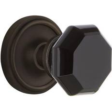 Building Materials Nostalgic Warehouse 726103 Classic Rosette Interior Mortise Waldorf Knob