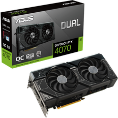 2023 - GeForce RTX 4070 Grafikkort ASUS GeForce RTX 4070 Dual OC HDMI 3xDP 12GB