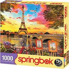 Non-Toxic Jigsaw Puzzles Springbok Paris Sunset 1000 Pieces