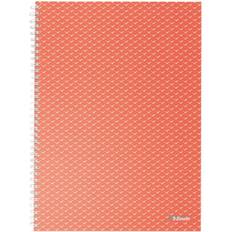 Esselte Colour'Breeze A4 Notepad Squared Spiral Bound