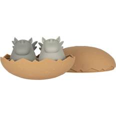 Konges Sløjd Badkarsleksaker Konges Sløjd Silicone Bath TOY Dino EGG Badleksaker