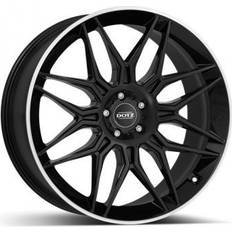 Dotz In Lega LongBeach 9.5x22 5x120 ET 49 Black/Polished Lip