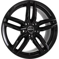 17" Bilfälgar GMP Fasten black glossy 7.5x17 5/114.30 ET40 B73.1