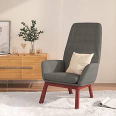 Metall - Reclinerfåtöljer vidaXL Vilstol ljusgrå Fåtölj