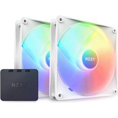 NZXT Datakjøling NZXT F140 RGB Core Twin Pack with Controller 140mm