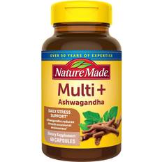 A Vitamins Supplements Nature Made Multi + Ashwagandha 60 pcs