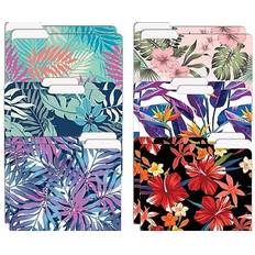 Office Supplies Better You Better Office Products Decorative File Folders 12 Pack 9.5 x 11.5 in with 1/3 Cut Tab Tropica