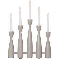 Star Trading Midja Beige Adventsljusstake 35cm