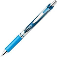 Arts & Crafts Pentel EnerGel XM BL77 Retractable Liquid Gel Ink 0.7mm Nib Sky Blue Pack of 12