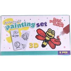 Glas maling Excellent Houseware 3D maling vindue 6 stk.