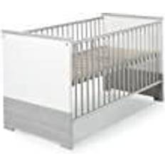 Schardt 3-in-1 umwandelbares Babybett Eco Silber