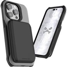 Apple iphone 14 plus Ghostek EXEC iPhone 14 Plus Wallet Case with MagSafe Magnetic Credit Card Holder Supports Mag Safe Accessories, Chargers and Car Mounts Phone Cover Designed for 2022 Apple iPhone 14 Plus 6.7" Gray