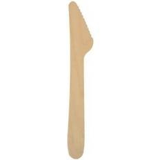 Papstar Couteaux, bois "pure" 16,5 cm (Carton)