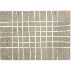 Rutiga Dörrmattor Heymat Hand Travertine Dörrmatta 60 x 85 cm Grå, Beige, Vit, Guld cm