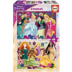 Educa Palapelit Educa 2x48 Disney Princess