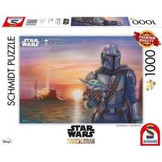 Star Wars Klassiske puslespil Schmidt Spiele Star Wars The Mandalorian A New Direction 1000 Brikker