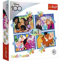 Trefl Disney Puslespil 4-in-1