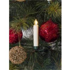 LED-belysning Adventslysestager Konstsmide Juletræsbelysning 10 LED Hvid Adventslysestage