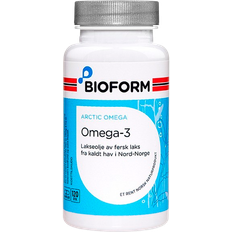 Lakseolie Bioform Omega 3 NordNorsk Lakseolie 120 stk