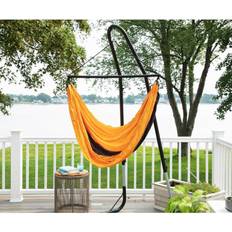 Orange Outdoor Hanging Chairs Sol Living Ceara 3