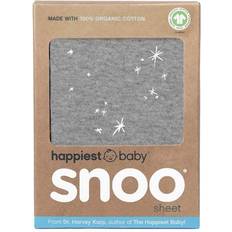 Happiest Baby 100% Organic Cotton SNOO Bassinet Fitted Sheet Graphite Galaxy