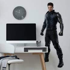 Red Wall Decor York Wallcoverings RoomMates RMK4700GM Marvel: Falcon and The Winter Soldier Bucky Giant Peel and Stick Decal