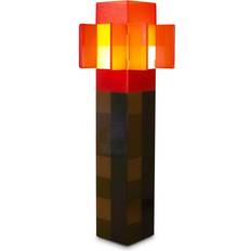 Ukonic Minecraft Redstone Torch Plug-In Nightlight With Auto Dusk to Dawn Sensor Lucina notturna