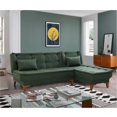 Bäddsoffor - Gröna Hanah Home Bunnythorpe 4-sits Soffa
