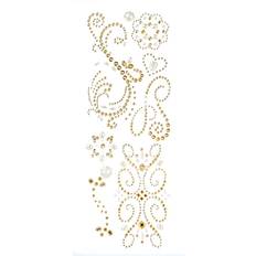 EK K&Company Swirl Adhesive Gems-Champagne