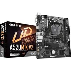 Socket AM4 Placas Base Gigabyte A520M K V2 2 x DDR4 5100MHz DDR4 4 x USB 3.2 Gen 1