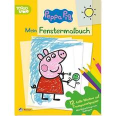 Peppa Wutz Malbücher Peppa: Mein Fenstermalbuch