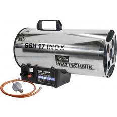 Ventilatoren Güde Gasheizgebläse GGH 17 INOX silber/schwarz