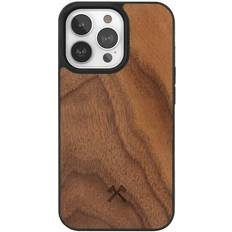 Woodcessories Coque Bumper MagSafe iPhone 14 Pro Max Walnut Marron