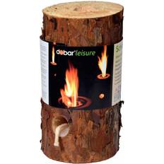 Ethanol pejs brændeovne Dobar Swedish Garden Torch Brown 20cm H x 15cm W x 15cm D