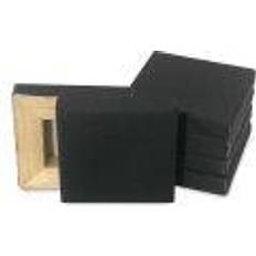 Black Canvas Blick Studio Mini Cotton Canvas 2" x 2" Black, Pkg of 6