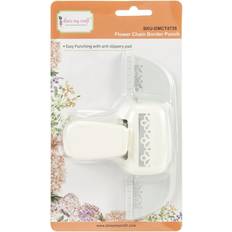 Papeles de Seda y Crespón Mio Dress My Craft Crafter's 3PL Paper Punch CHN Flower Chain Border