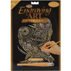 Royal & Langnickel and Gold Engraving Art, Owls