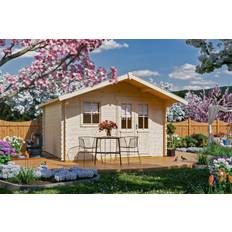SKAN HOLZ Skan Holz Holz-Gartenhaus/Gerätehaus Malaga 1 (Gebäudefläche )
