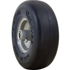 Tires Marathon 3-19/64" Wide x 9" High x 4" Deep Smooth Flat Free Hand Truck Tire