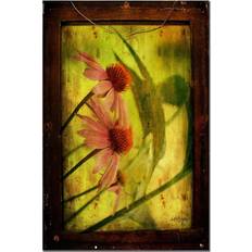 16 x 24 canvas Trademark Fine Art Antiqued Flowers Lois Bryan 16x24 Canvas Wall Decor